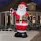 12ft. Airblown® Inflatable Santa with Gift & Candy Cane